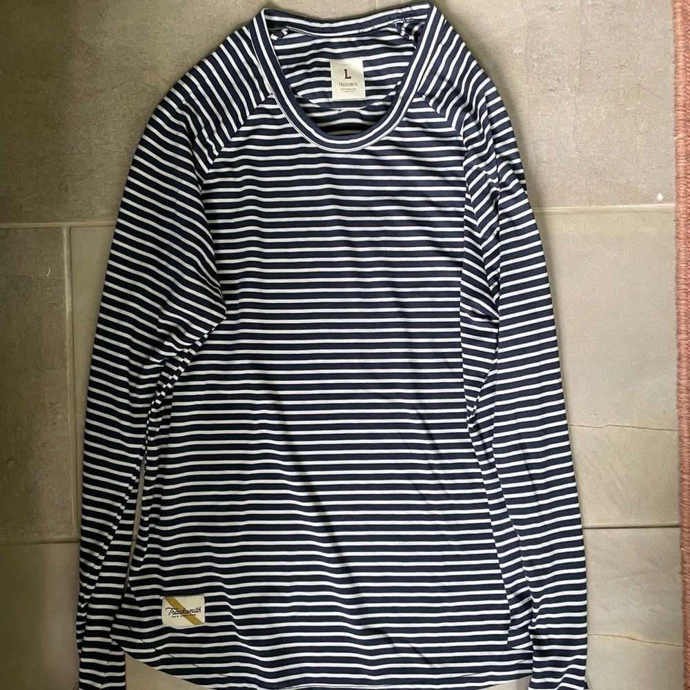 Tracksmith striped long sleeve 🐰🏃🏻‍♀️